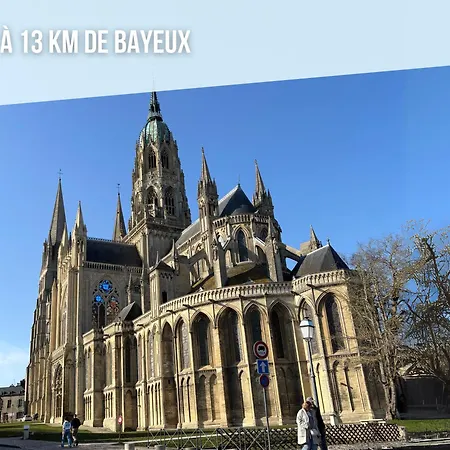 Pensionat Normandie Cosy Rdc Independant Bien Equipe Dans Maison Confortable Terrasse Grand Jardin Clos Sans Vis A Vis Entre Caen Et Bayeux, Proche Plages Du Debarquement 3*